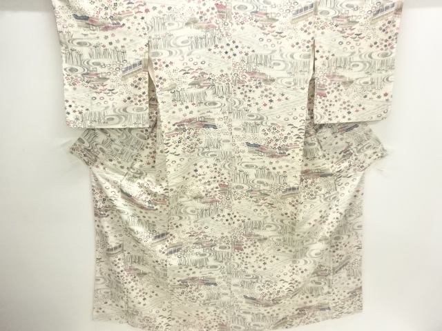 茶屋辻模様小紋着物